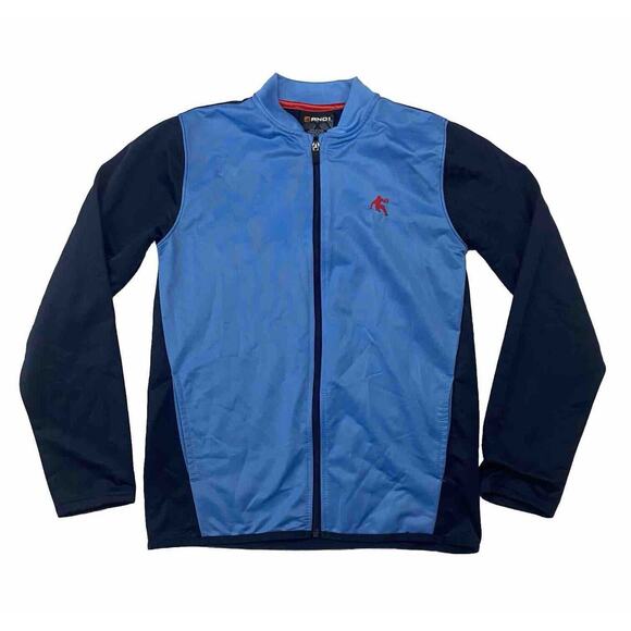 And1 Other - AND1 Blue Full Zip Track Jacket Long Sleeve 100% Polyester Boys Size XL 14/16